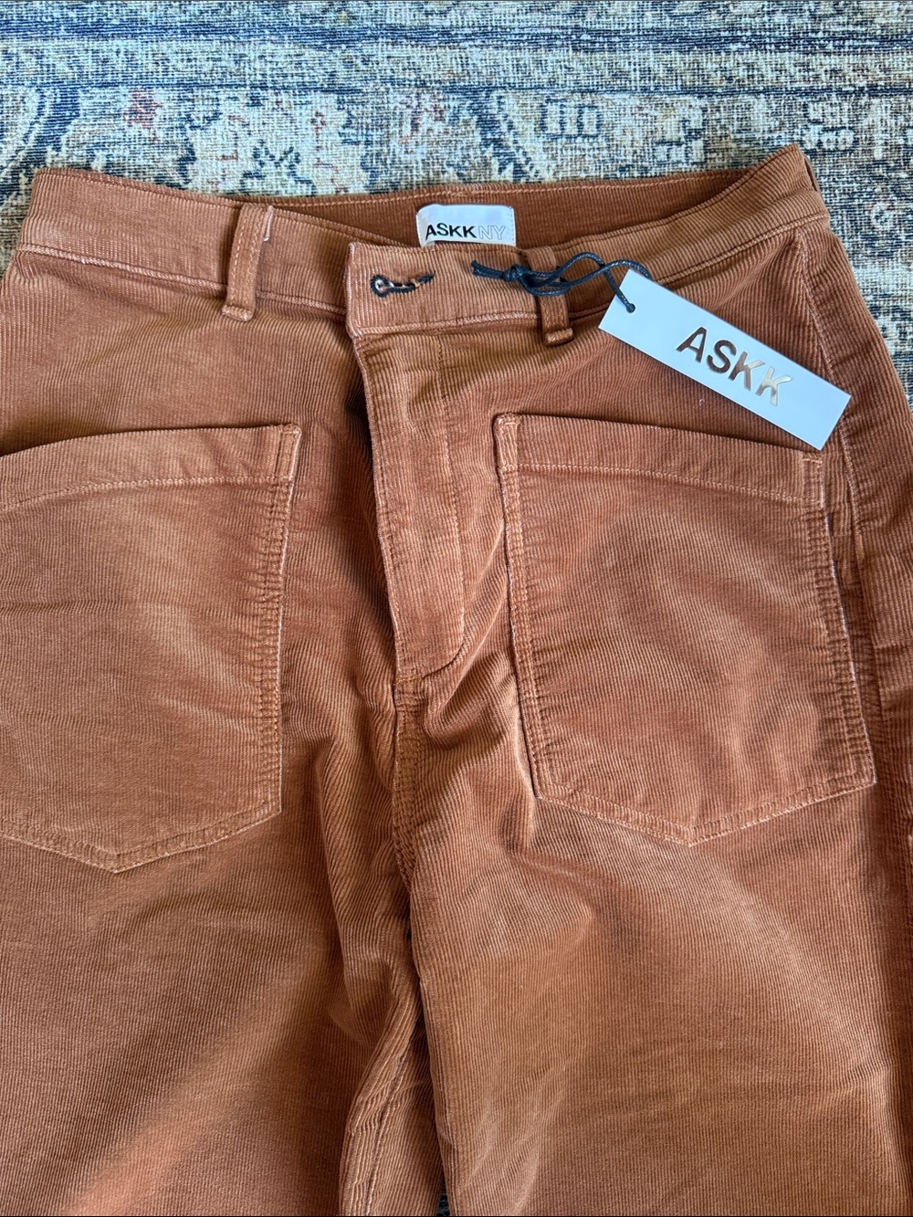 New ASKK NY Virginia Corduroy Jeans - Picture 5 of 5